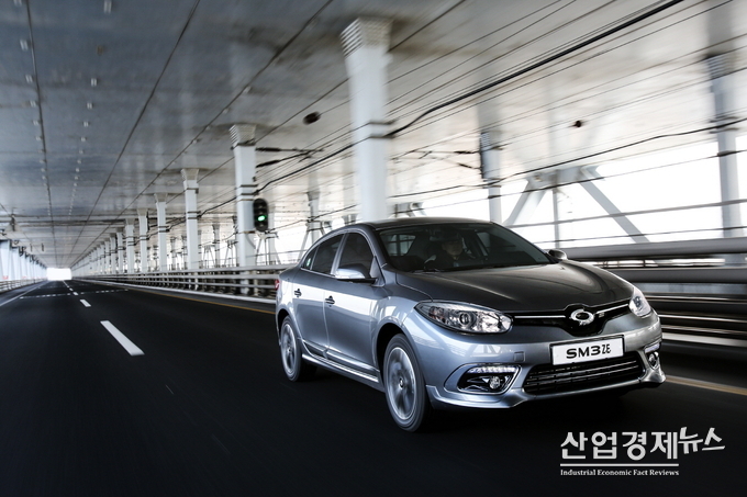 르노가 23일 공개한 SM3 Z.E. 신형 모델. 이미지 르노삼성차 제공