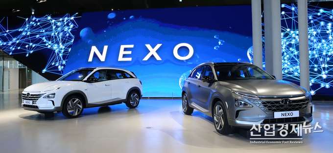 올 3월 출시 예정인 차세대 수소전기차 ‘넥쏘(NEXO)’. 사진 = 현대차 제공