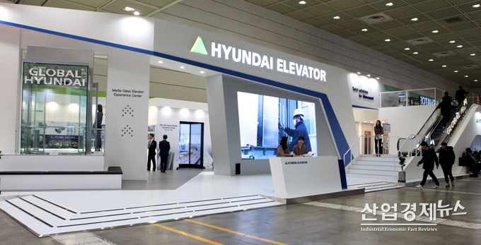 현대엘리베이터가 중국 상하이에 신공장을 건설한다.