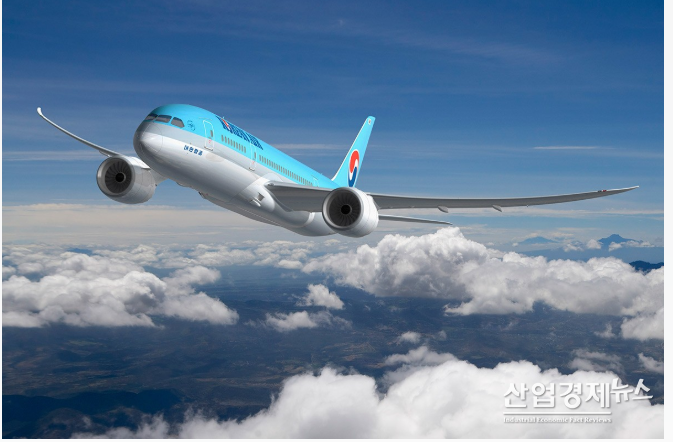 B787 항공기 이미지 = 대한항공 홈페이지