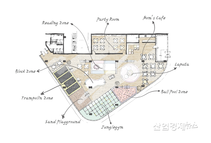 GS건설 '탑석 센트럴자이'에 들어서는 키즈파크 이미지. 이미지=GS건설 제공