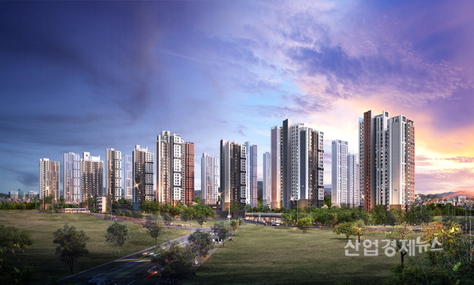 비산자이아이파크 투시도