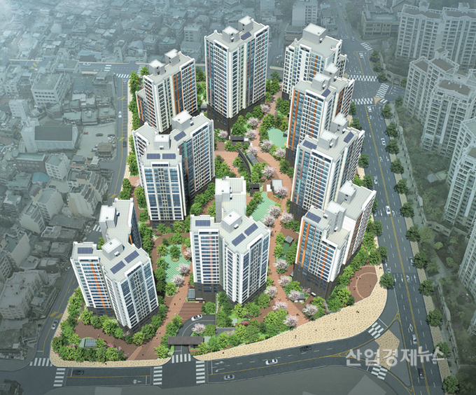 '백련산 파크자이' 조감도