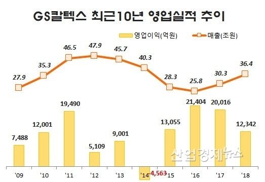 자료 : GS칼텍스 각 년도 사업보고서