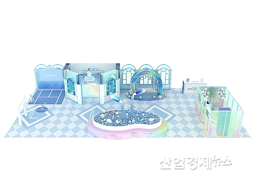 글로벌 팝업 스토어 워터뱅크애비뉴 전경...아모레퍼시픽 제공