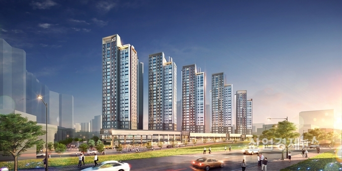 신천센트럴자이 투시도