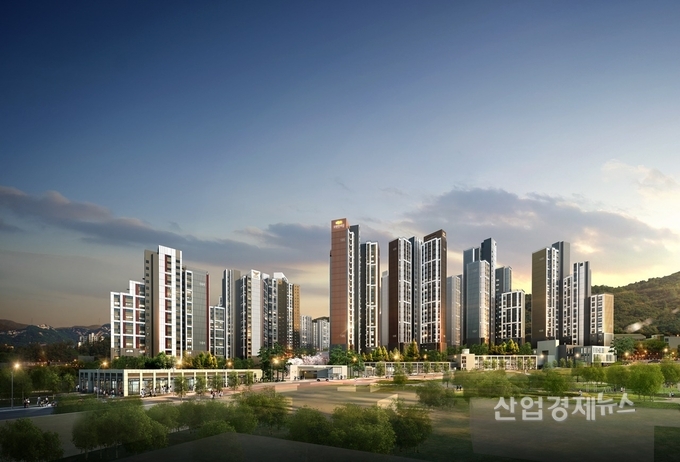 '녹번역 e편한세상 캐슬' 투시도. 이미지=대림산업