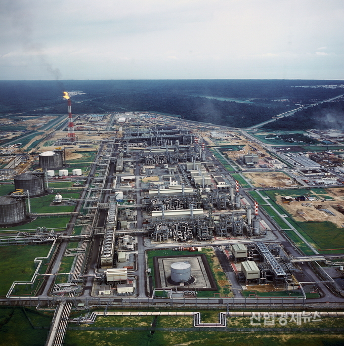 나이지리아 보니 LNG Plant 1호기~6호기 전경. 사진=대우건설