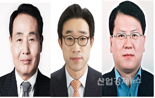 사장단 내정자 모습...<사진 좌측부터 김형종 현대백화점 사장, 윤기철 현대리바트 사장, 김민덕 한섬 사장=현대백화점그룹 제공>