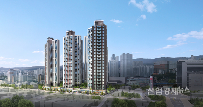 '힐스테이트 대구역' 투시도. 이미지=현대건설