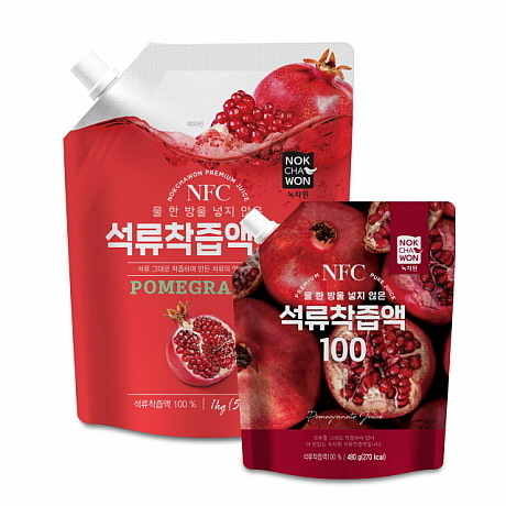 NFC 석류 착즙액...녹차원 제공
