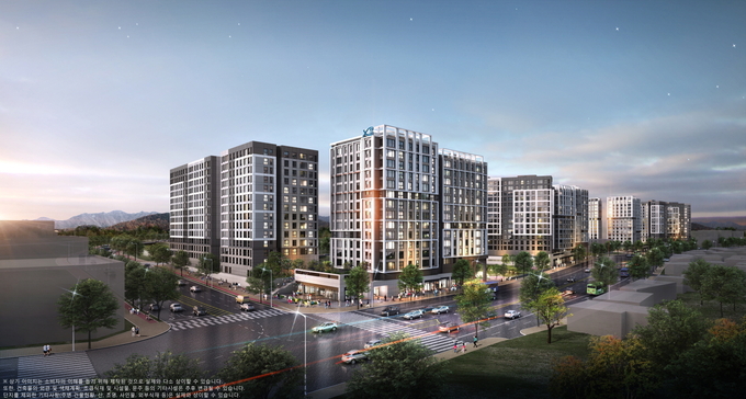 판교밸리자이 투시도. 이미지=GS건설