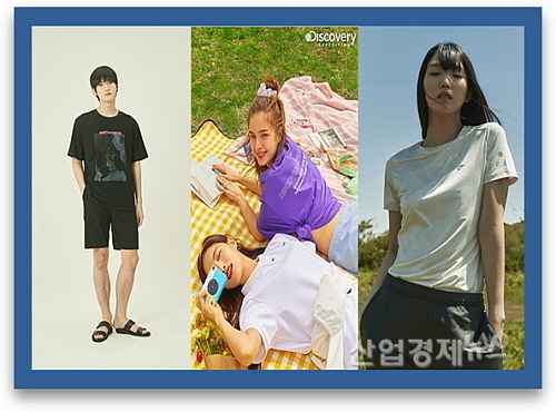 기사 관련 이미지 컷...<사진 좌측부터=한세엠케이, 디스커버리 익스페디션, 네파 제공>