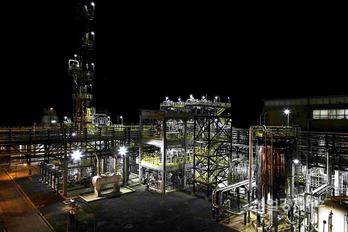 DL케미칼, 브라질 카리플렉스 공장. 사진=DL이앤씨