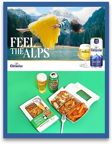 기사 관련 이미지 컷...<사진=하이네켄 에델바이스(상), 비어케이 칭따오(하) 제공>