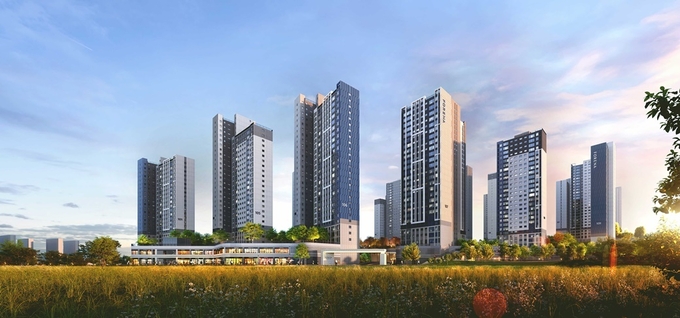 ‘한화 포레나 청주매봉’ 투시도. 이미지=한화건설