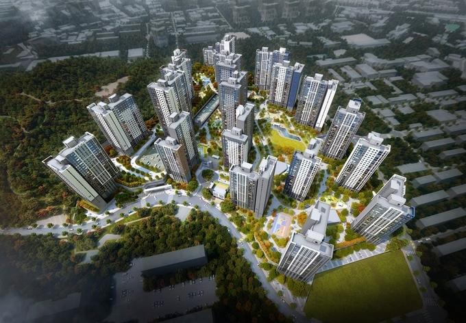 ‘한화 포레나 청주매봉’ 조감도. 이미지=한화건설