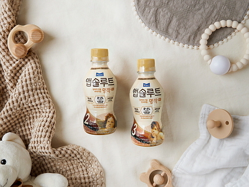 리뉴얼 앱솔루트 명작 액상 연출 컷...매일유업 제공