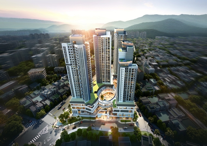 ‘한화 포레나 미아’ 조감도. 이미지=한화건설