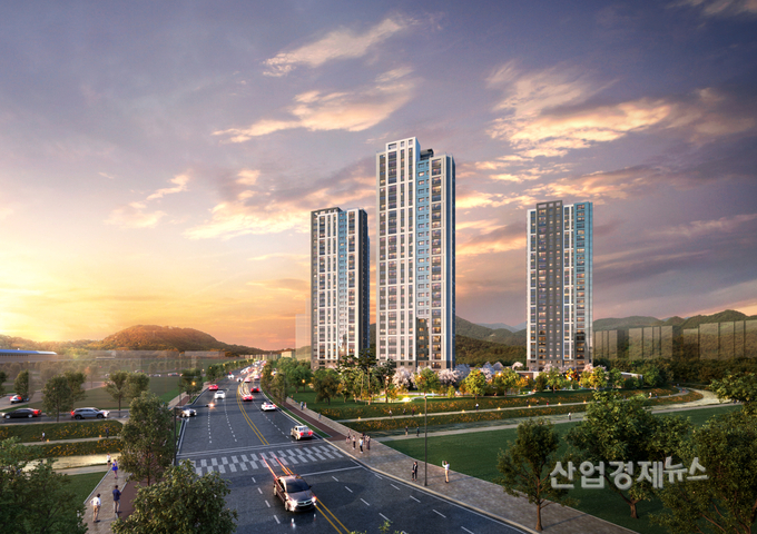 ‘e편한세상 지축 센텀가든’ 투시도. 이미지=DL이앤씨