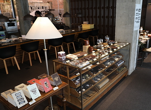 가나 초콜릿하우스 내부 모습...롯데제과 제공