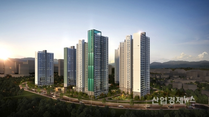 '음성 푸르지오 마크베르' 투시도. 이미지=대우건설