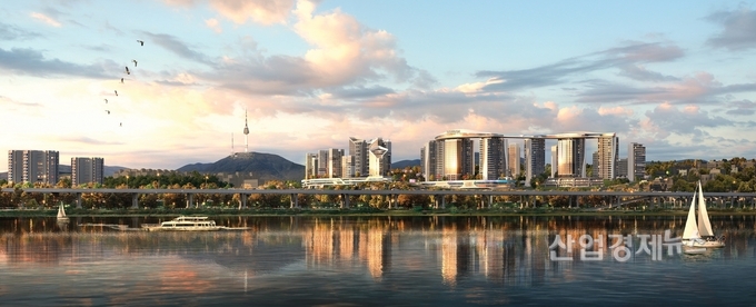 대우건설이 제안한 '한남써밋' 전경. 이미지=대우건설