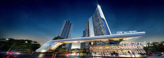 구미 형곡4주공 재건축 게이트. 자료=현대건설