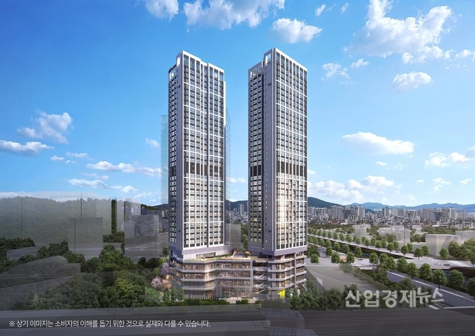 ‘힐스테이트 DMC역’ 투시도. 이미지=현대건설