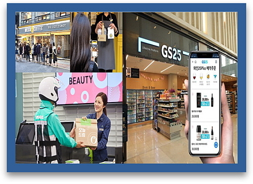 기사 관련 이미지 컷...<사진 상단 시계방향=메가MGC커피, GS25, CJ올리브영 제공>