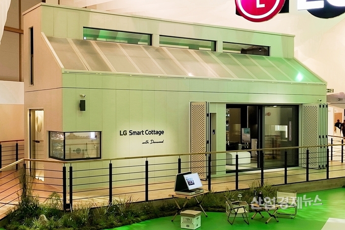 IFA 2023에 선보인 유럽형 스마트코티지 상품. 사진=GS건설