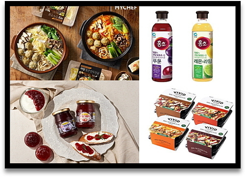 기사 관련 이미지 컷...<사진=마이셰프(좌상), 대상 청정원, 오뚜기(좌하), 동원홈푸드 제공>