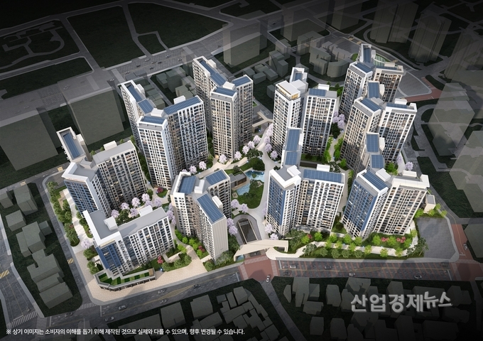 ‘마포자이힐스테이트 라첼스’ 조감도. 이미지=GS건설