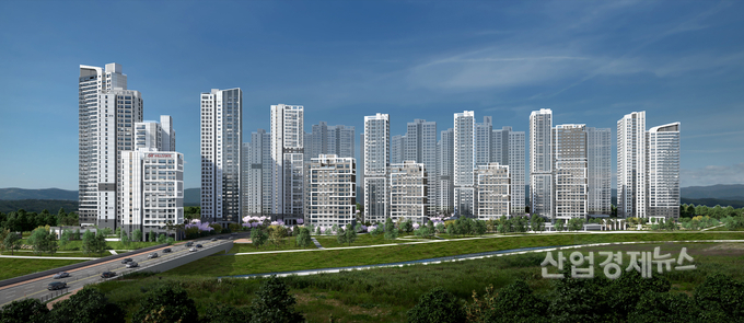 ‘힐스테이트 도안리버파크’ 투시도. 자료=현대건설
