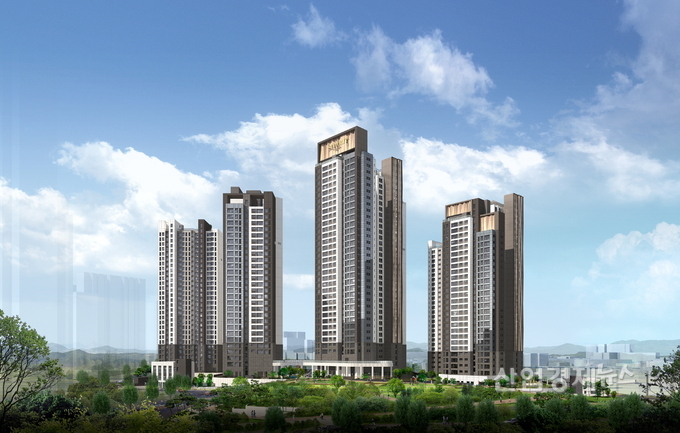 '라체르보 푸르지오 써밋' 주경 투시도. 이미지=대우건설