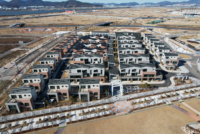 부산에코델타시티 스마트빌리지 전경...<사진=한국수자원공사 제공>