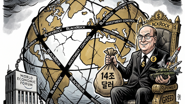 ‘평화 위한 살상무기’…블랙록이 점령한 WEF