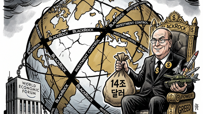 ‘평화 위한 살상무기’…블랙록이 점령한 WEF